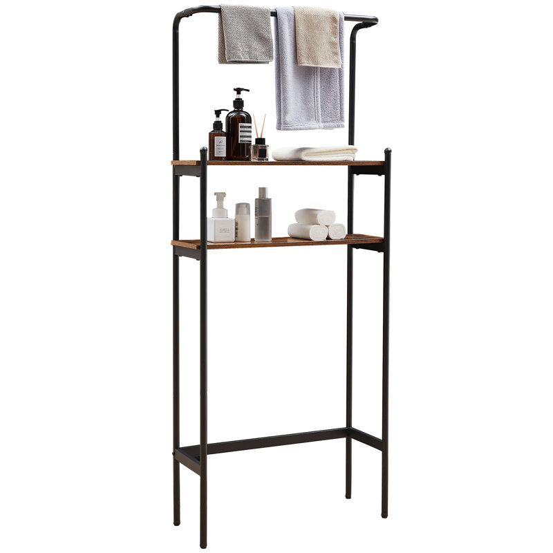 17 Stories Jatorian Steel Freestanding Bathroom Shelves Wayfair